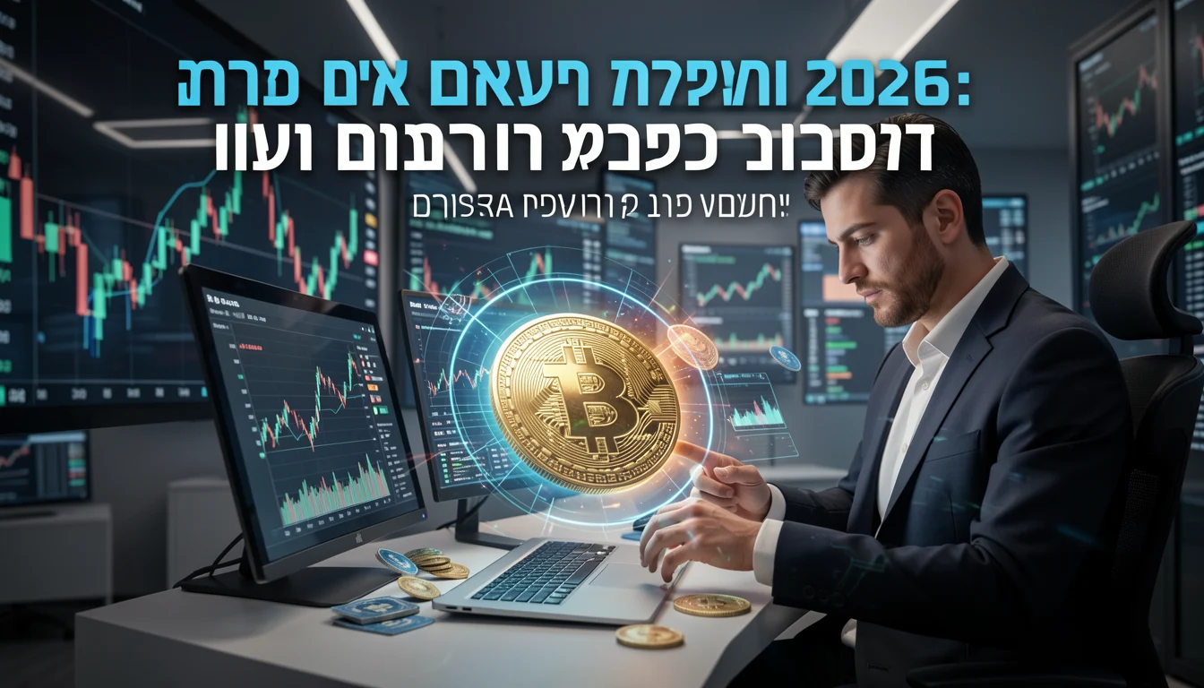 מס על קריפטו בישראל 2026: המדריך המלא לדיווח ותשלום