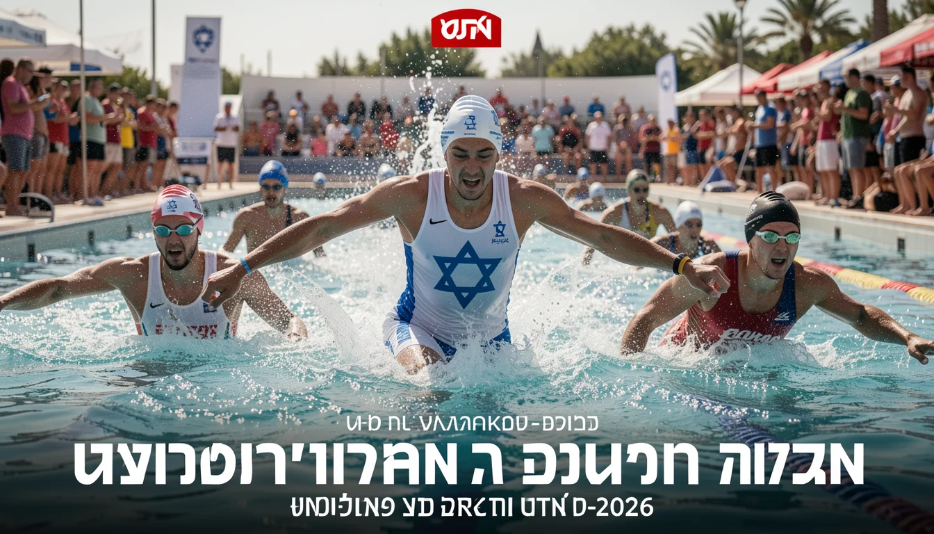 הבריכה הישראלית בפריצה: השחיינים שמסמנים עידן חדש ב-2026